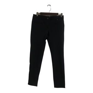 Theory black skinny zip leg size 6